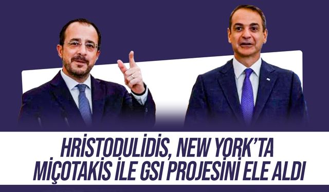 Hristodulidis New York’ta Miçotakis ile GSI projesini görüştü