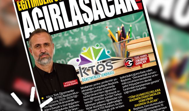 4 EYLÜL 2025 KIBRIS GERÇEK MANŞET