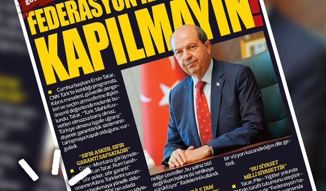 11 EKİM 2025 KIBRS GERÇEK MANŞET