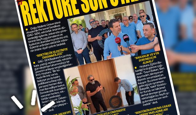 16 EKİM 2025 KIBRIS GERÇEK MANŞET