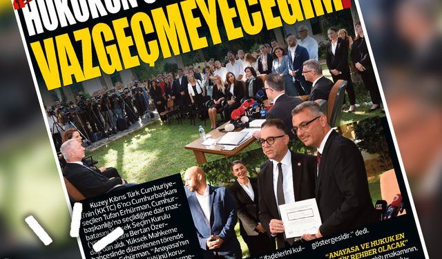 21 EKİM 2025 KIBRIS GERÇEK MANŞET