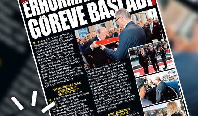 25 EKİM 2025 KIBRIS GERÇEK MANŞET