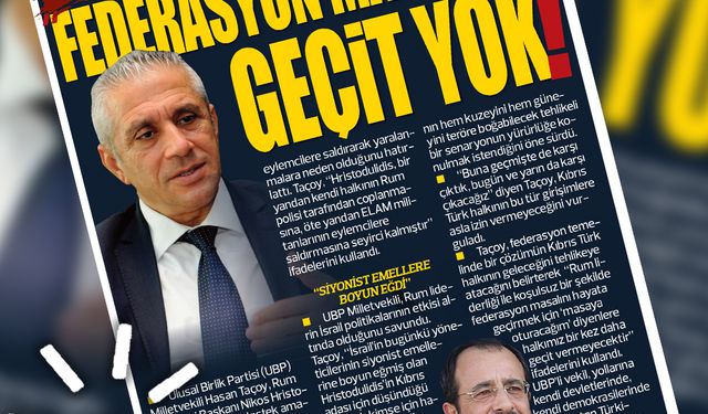 6 EKİM 2025 KIBRIS GERÇEK MANŞET