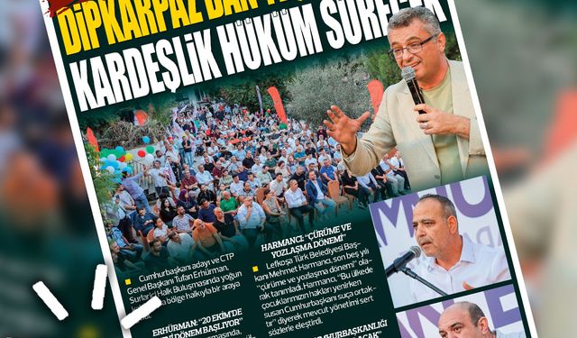 8 EKİM 2025 KIBRIS GERÇEK MANŞET