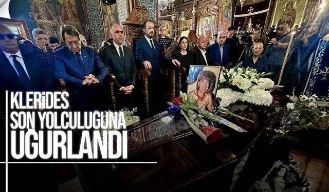 Keti Klerides Son Yolculuğuna Uğurlandı