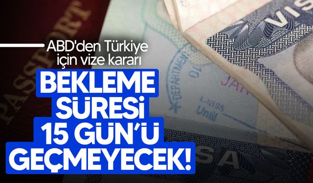 Tom Barrack duyurdu: ABD'den Türkiye için vize kararı