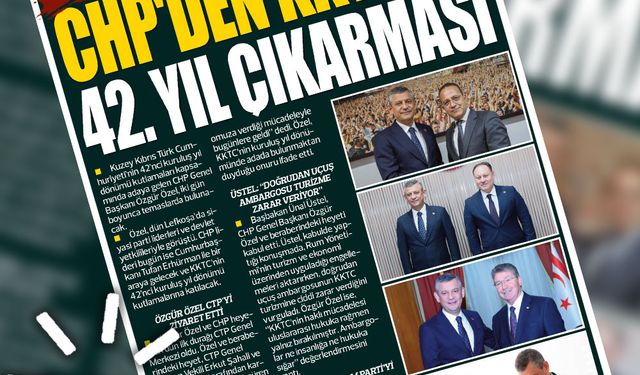 15 KASIM 2025 KIBRIS GERÇEK MANŞET