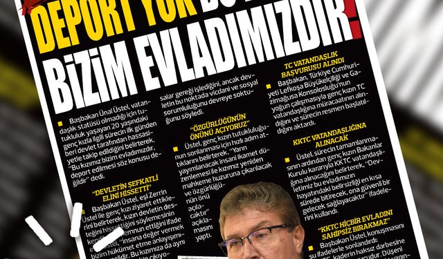 24 KASIM 2025 KIBRIS GERÇEK MANŞET