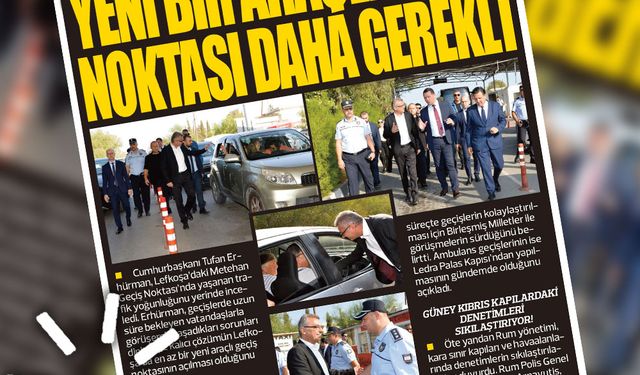 6 KASIM 2025 KIBRIS GERÇEK MANŞET