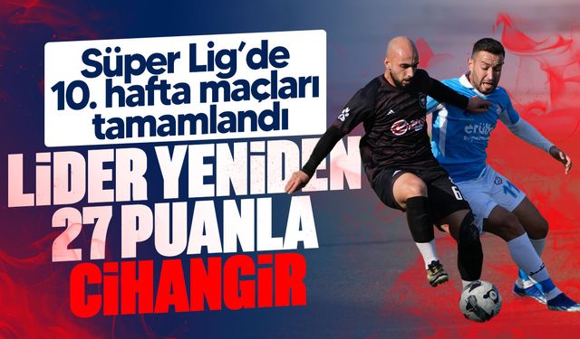 AKSA Süper Lig’de 10. Hafta Tamamlandı