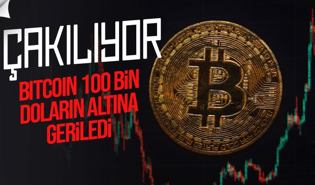 Bitcoin 100 Bin Doların Altına Geriledi: Kripto Piyasasında Ayı Trendine Giriş