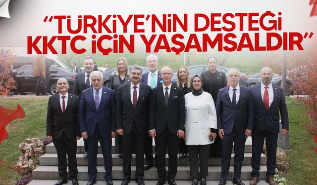 Hasipoğlu, TBMM’de Türkiye–KKTC Dostluk Grubu ile Görüştü