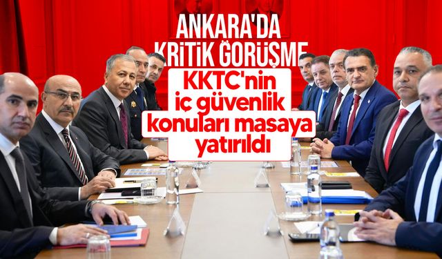 İçişleri Bakanı Oğuz, Türkiye Cumhuriyeti İçişleri Bakanı Yerlikaya ile görüştü!