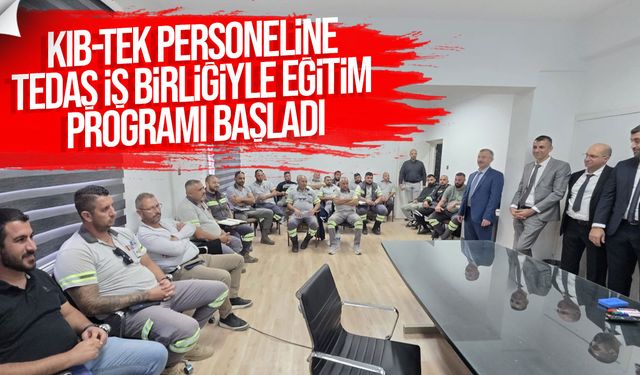 KIB-TEK personeline TEDAŞ iş birliğiyle elektrik ve iş güvenliği eğitimi verilecek