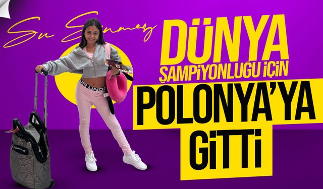 Su Sönmez Polonya'da 7 dalda KKTC'yi temsil edecek!