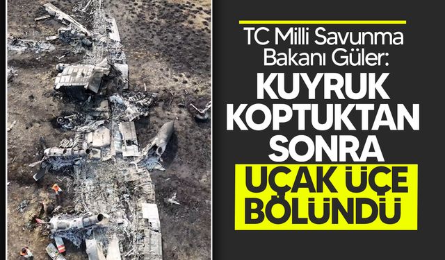 T.C Milli Savunma Bakanı Güler'den karakutu açıklaması