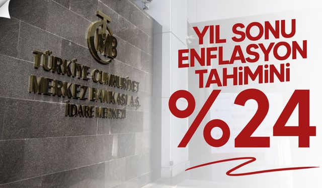 TCMB’nin yıl sonu enflasyon tahminleri: 2025’te yüzde 24
