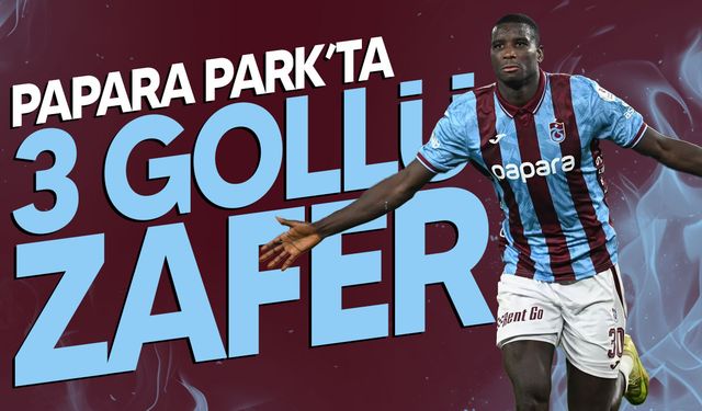 Trabzonspor’dan Konyaspor’a 3 gollü üstünlük