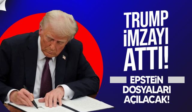 Trump, Epstein Dosyalarının Açılmasını Öngören Yasa Tasarısını İmzaladı