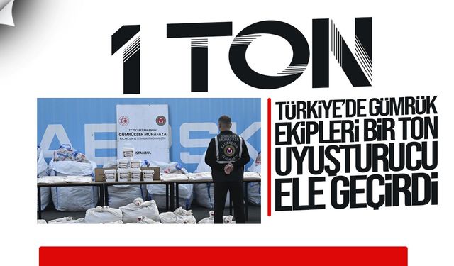 Türkiye Gümrükler Muhafaza Ekipleri Kasımın İlk Haftasında 1 Ton 65 Kilo Esrar Ele Geçirdi