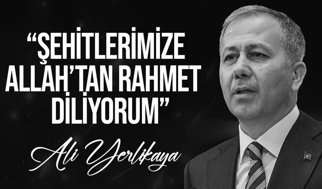 Yerlikaya: “C130 uçağımızın enkazına ulaşıldı, arama kurtarma çalışmaları sürüyor”