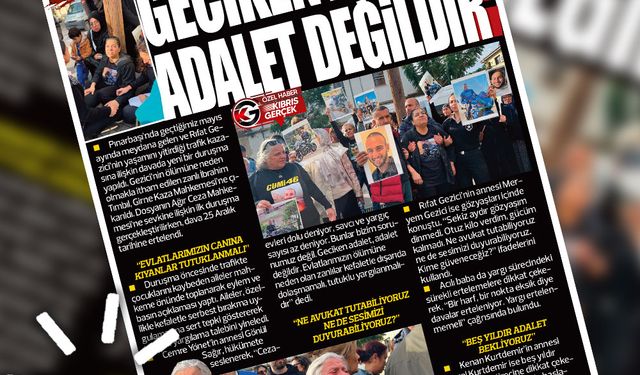 24 ARALIK 2025 KIBRIS GERÇEK MANŞET