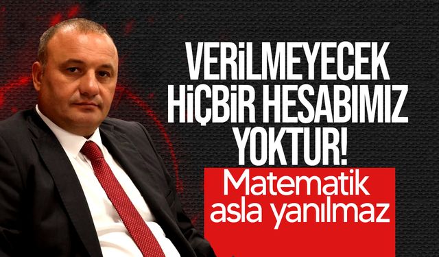 Alişan Şan: “Ben halkımın bir Türk lirasına tenezzül etmedim, etmem. Yanlış bir şey yapmam”