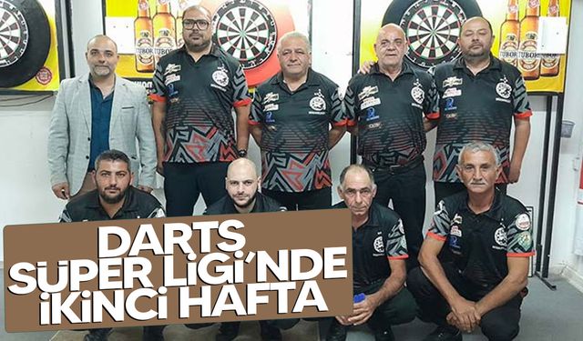 Darts Süper Ligi’nde ikinci hafta