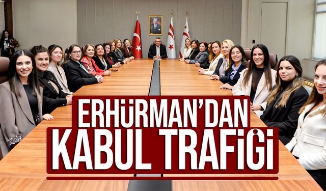 Erhürman, YYK ve Girişimci Kadın Temsilcileriyle Görüştü