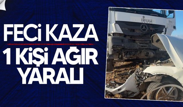 Esentepe–Tatlısu Anayolu’nda Trafik Kazası: Salon Araç Sürücüsü Ağır Yaralı