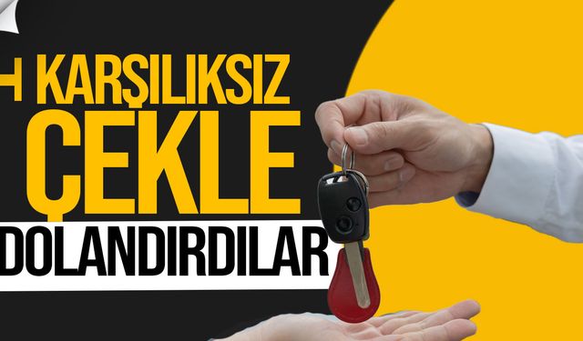 İskele’de 5.8 Milyon TL’lik Sahte Çekle Araç Dolandırıcılığı