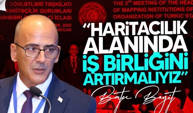 KKTC Bakü’de TDT Harita Kurumları Toplantısında Temsil Edildi