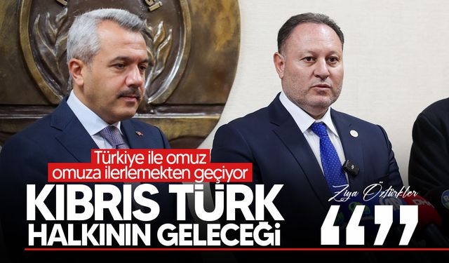 Öztürkler: "İki devletli çözüm istiyoruz"