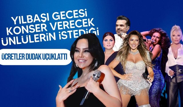 2026 yılını sahnede geçirmeye hazırlanan ünlüler, bir gecede servetini ikiye katlayacak