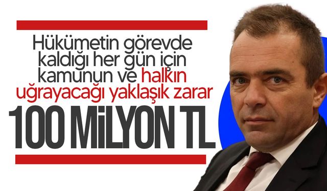 Şahiner: "kamusal hizmetlerdeki yetersizlik Kıbrıs Türk halkına milyarlarca liralık ek yük getirdi"