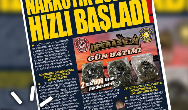 15 OCAK 2026 KIBRIS GERÇEK MANŞET