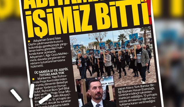 20 OCAK 2026 KIBRIS GERÇEK MANŞET