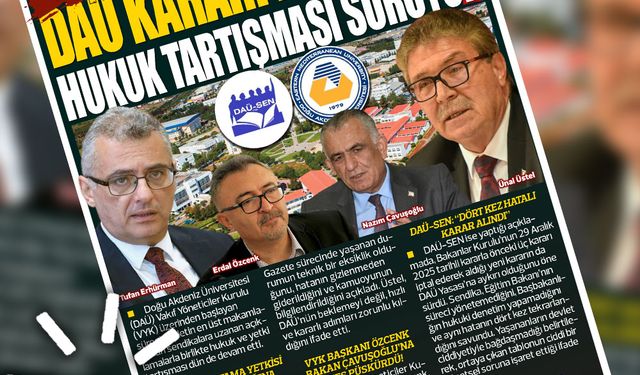 3 OCAK 2026 KIBRIS GERÇEK MANŞET