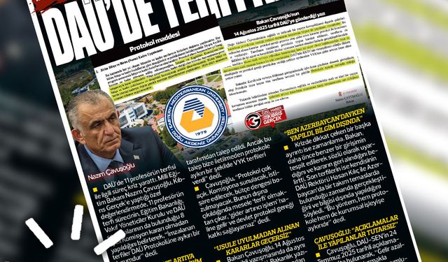 6 OCAK 2026 KIBRIS GERÇEK MANŞET