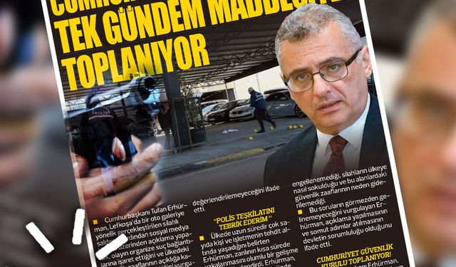 8 OCAK 2026 KIBRIS GERÇEK MANŞET