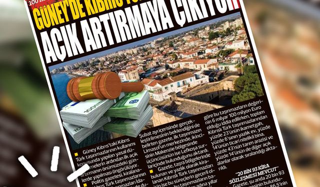 2 ŞUBAT 2026 KIBRIS GERÇEK MANŞET