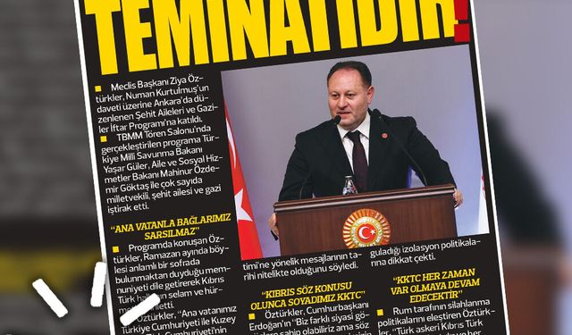 28 ŞUBAT 2026 KIBRIS GERÇEK MANŞET