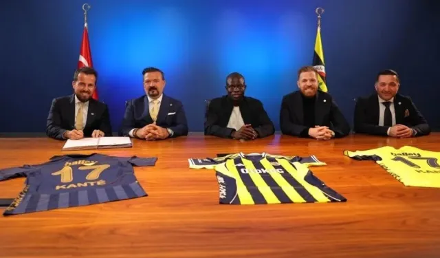 Fenerbahçe, N’Golo Kanté’yi Resmen Tanıttı: Dev İmza Töreni