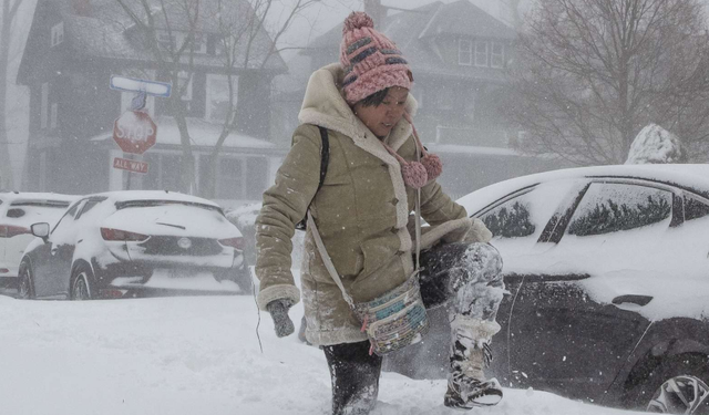 ABD’de Kar Fırtınası Hayatı Felç Etti