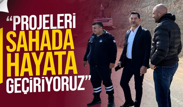 Kırok: "Esentepe, Çatalköy ve Köylerde Projeler Hızla İlerliyor"