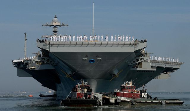 USS Gerald R. Ford Girit’e Ulaştı: ABD-İran Hattında Askeri Hareketlilik
