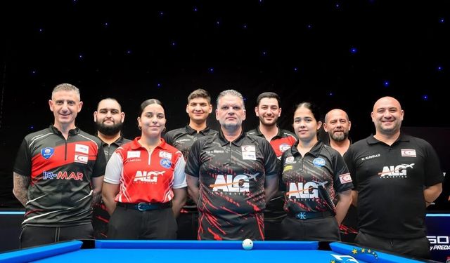 Bilardoda Avrupa sahnesinde KKTC damgası!