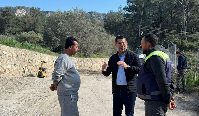 Karaağaç’ta altyapı yatırımları hız kesmeden sürüyor