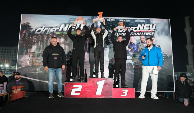 Turan Ezel Kaynak İlk Drift yarışında dikkat çekti!