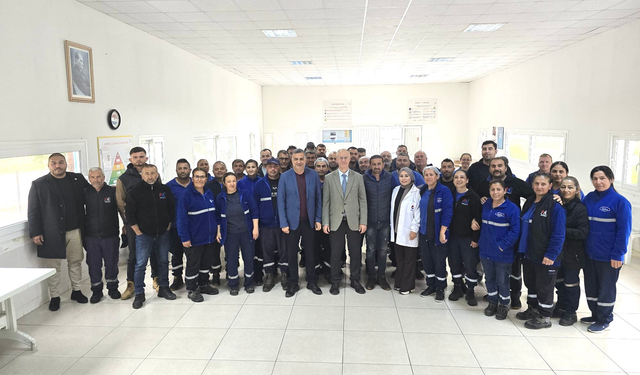 Hasipoğlu’ndan Ektam çalışanlarına bayram ziyareti